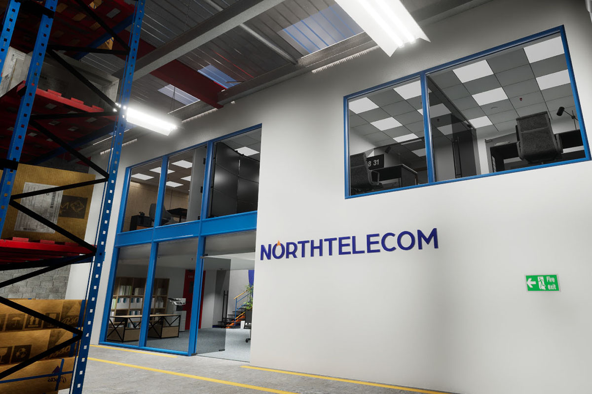 NORTHTELECOM office interior design, UAE