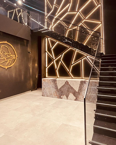 Metal and glass design works by Ph Designs